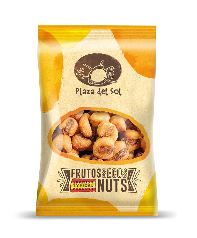 Jumbo sprøde majsnødder, saltede og stegte 125 g