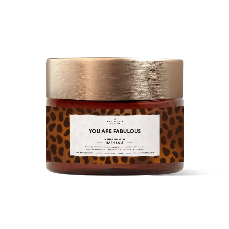 Badesalt 300 gr. - Du er fantastisk ❤️