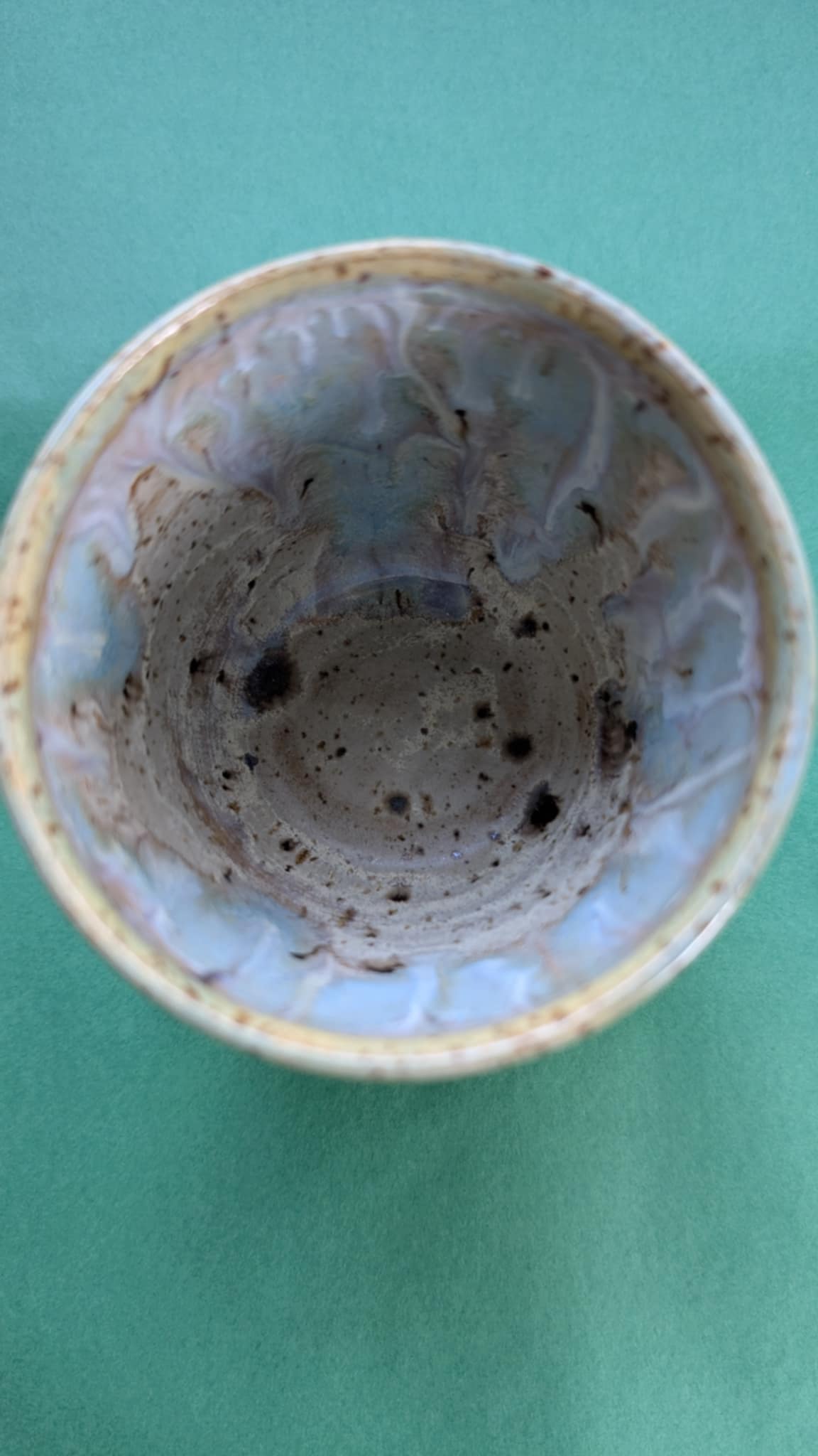 Unika keramik kop - Blå drømme