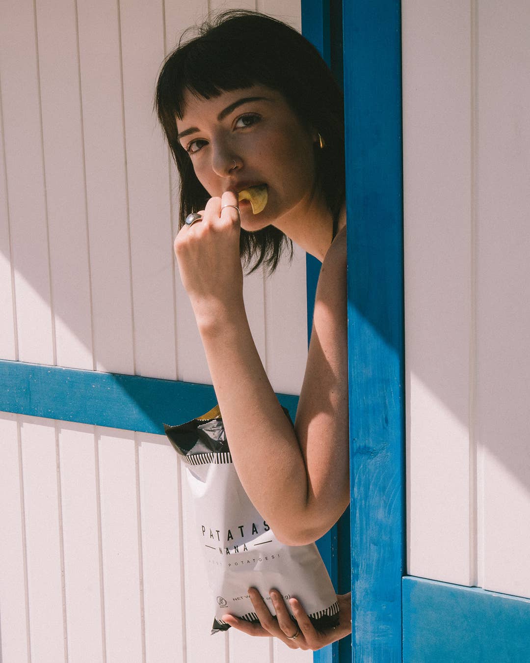 Patatas Nana - Hånd saltede chips 140g