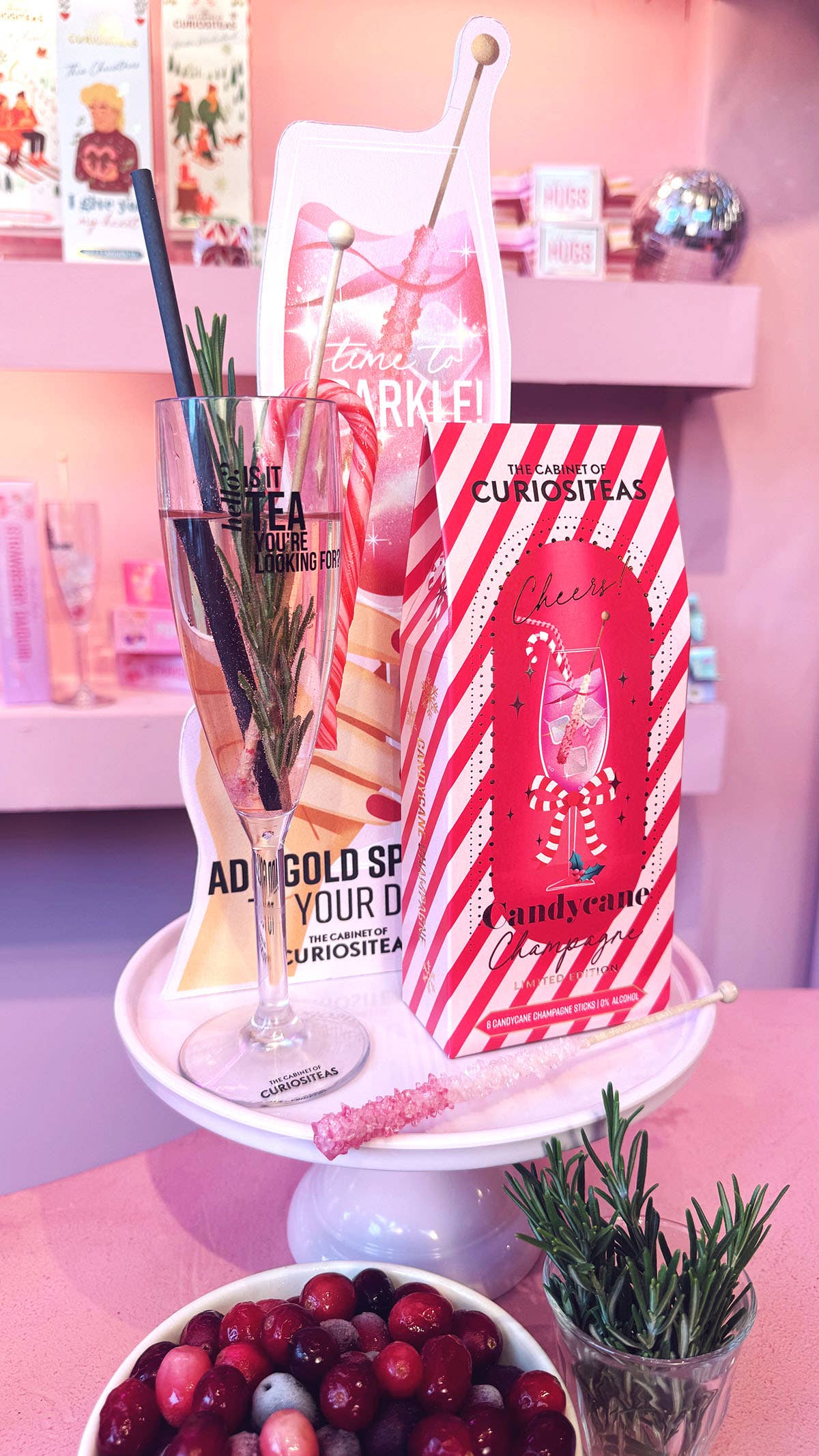 Champagne Candycane sticks