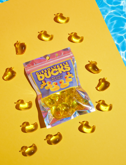 Bade perler med ænder - Citron