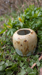 Mini vase - lyseblå/beige