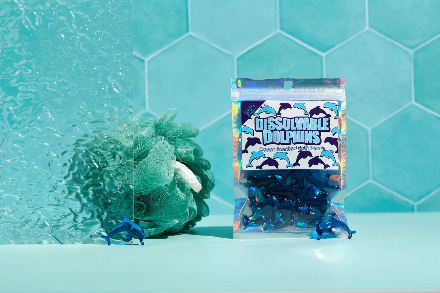 Bade perler med Delfiner - Jojoba