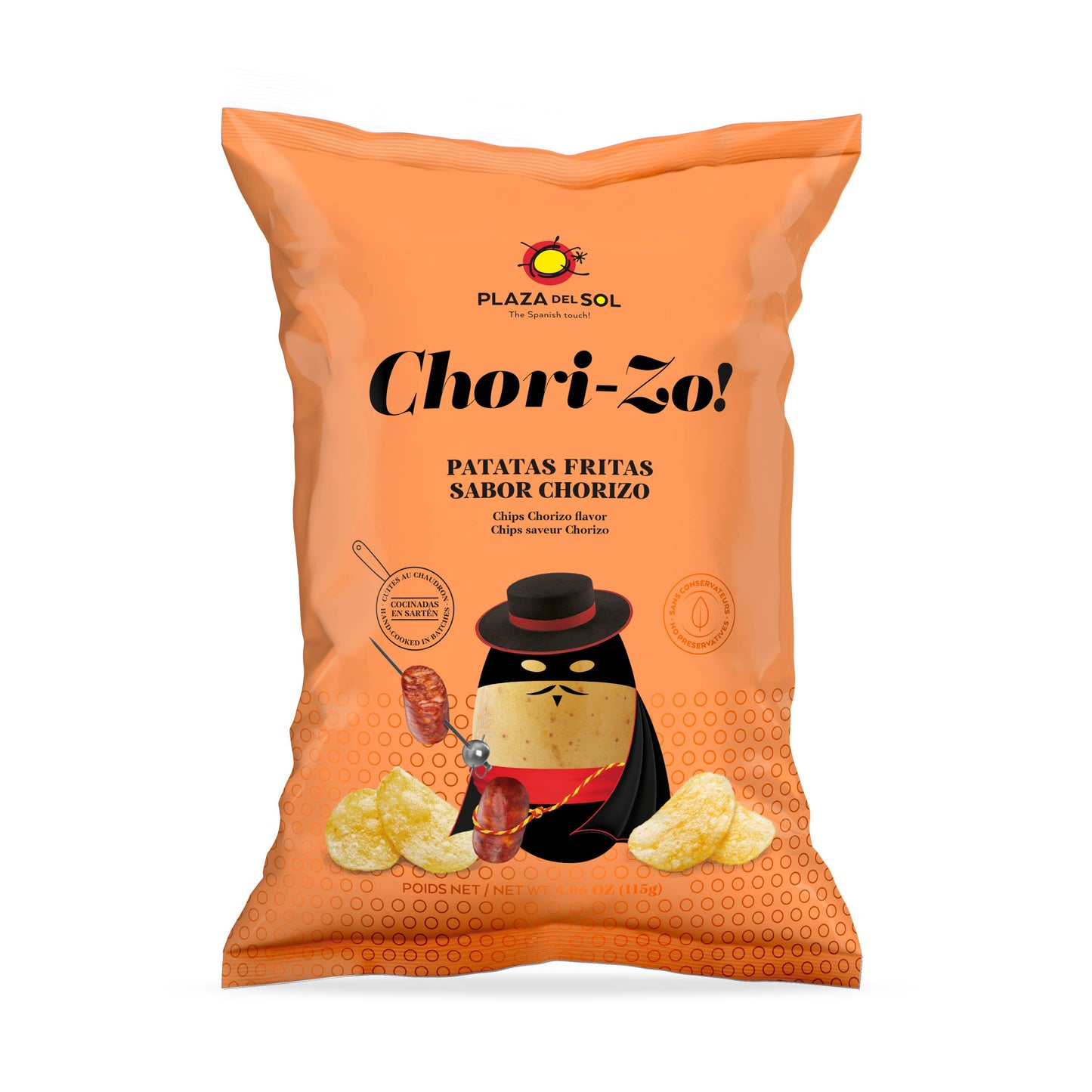 Kartoffelchips Chori-Zo! (Spansk chorizosmag) 115 g