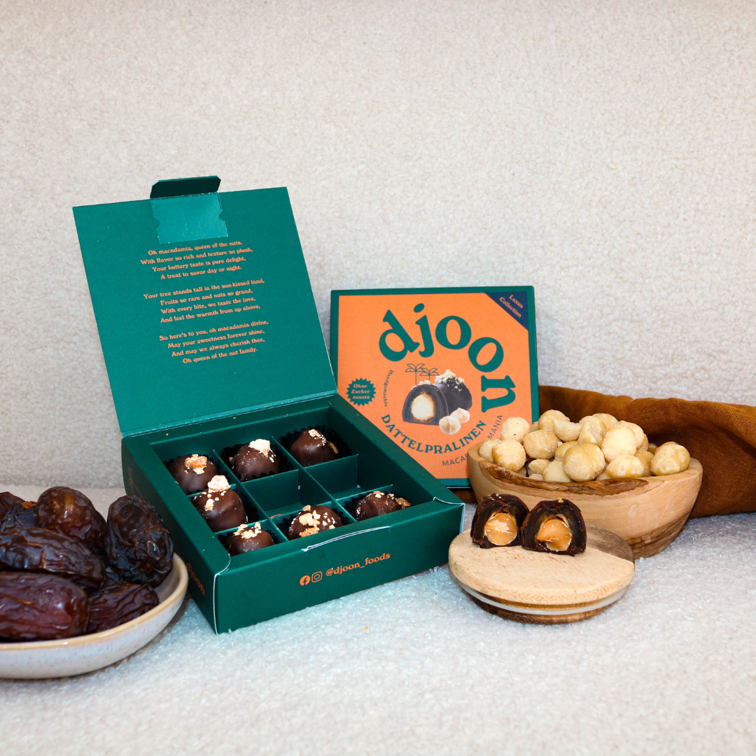 Dadelchokolade: Macadamia Mania (øko)