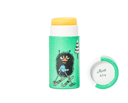 Moomin fra Gustaf och Linnea - Læbepomade med myntesmag