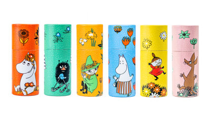 Moomin fra Gustaf och Linnea - Læbepomade med smag af appelsin