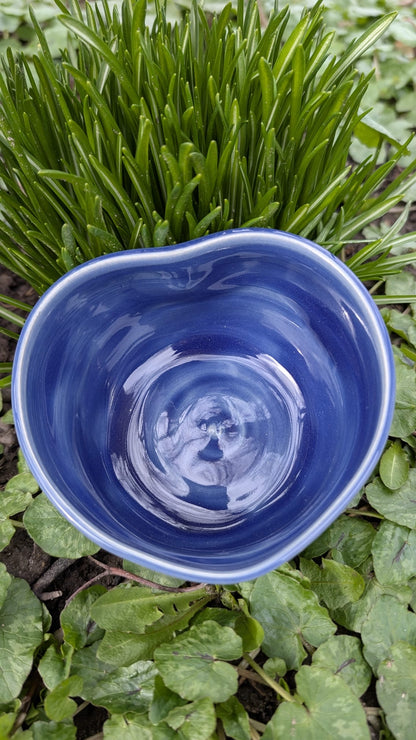 Keramik Hjertekop – Kongeblå 💙