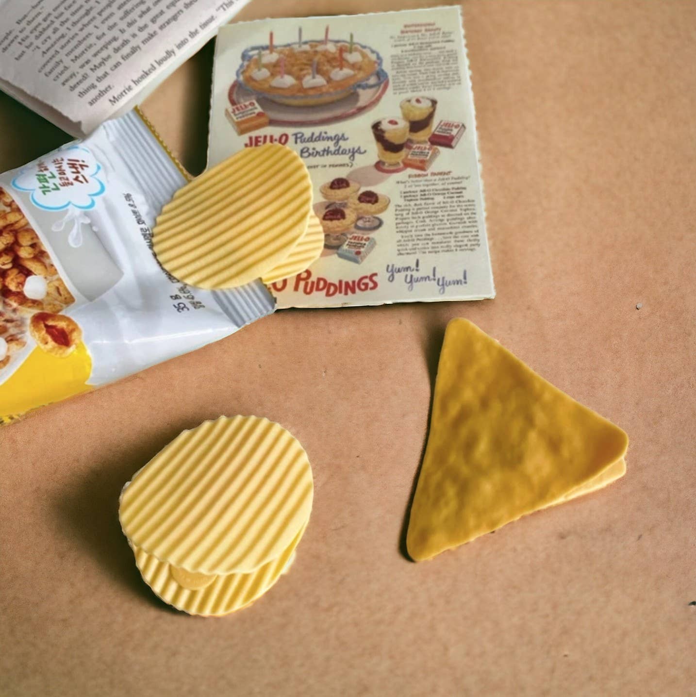 Kartoffelchips Poseklemme