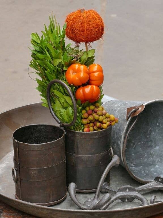 2-delt krukke  - Dobbelt metaldåse med håndtag