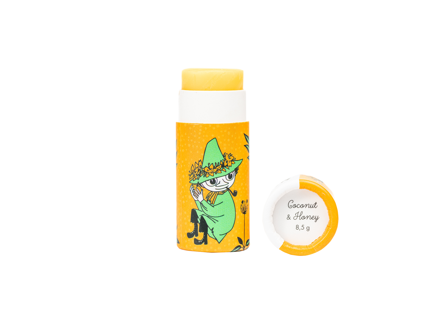 Moomin fra Gustaf och Linnea - Læbepomade med bivoks, kokos og honning