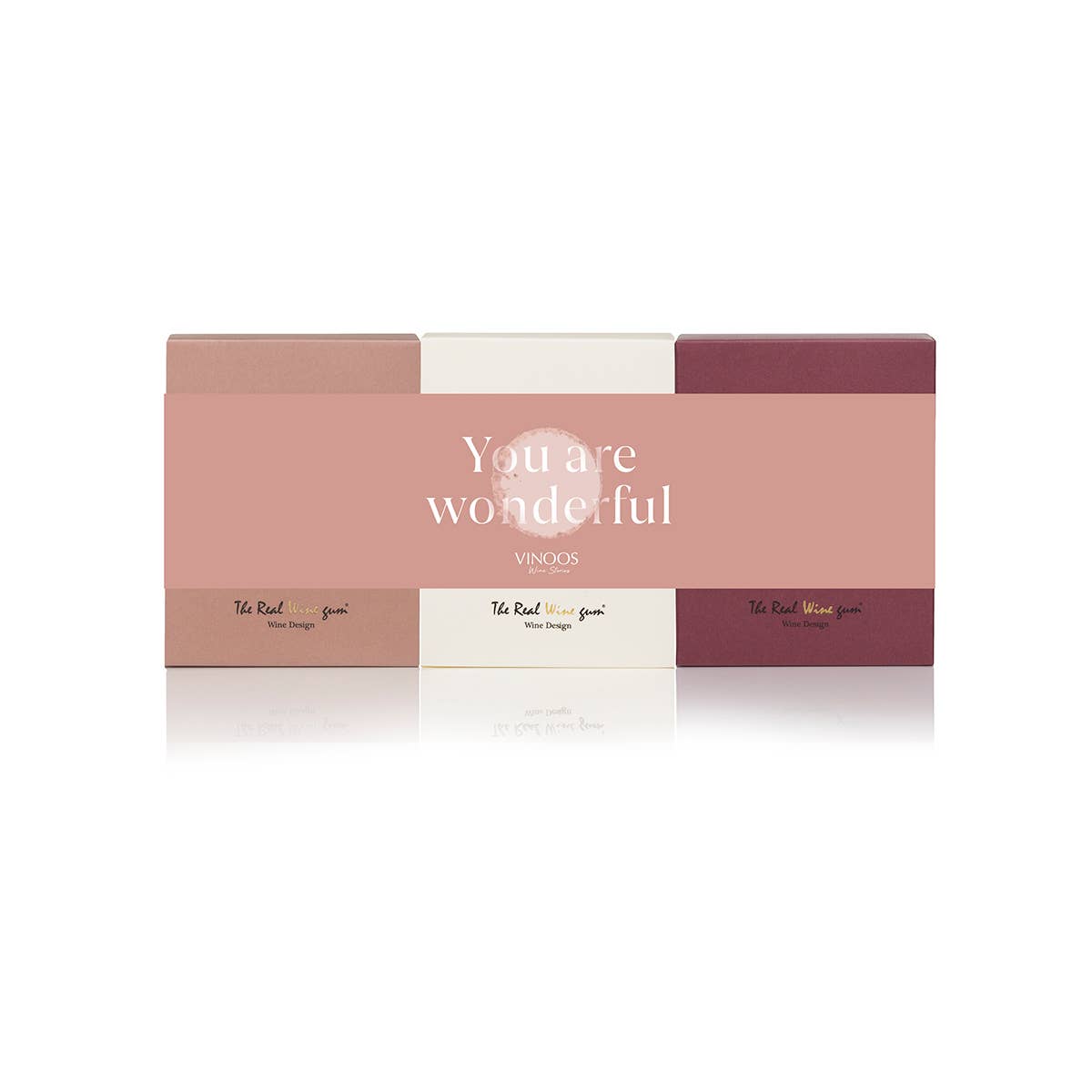 ✨ Du er Vidunderlig✨ Gavesæt med 3 spiselige vine