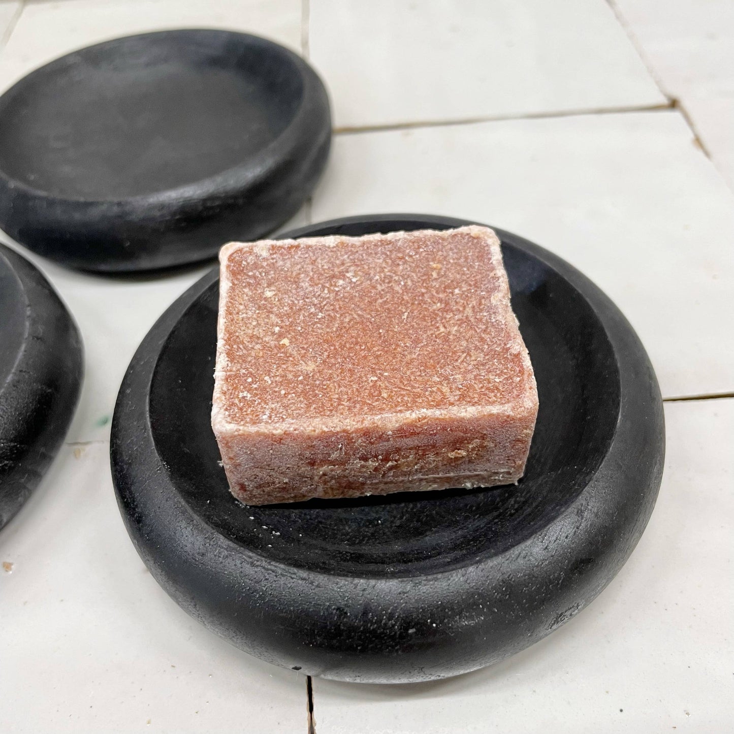 Skål Teak Bali i Sort