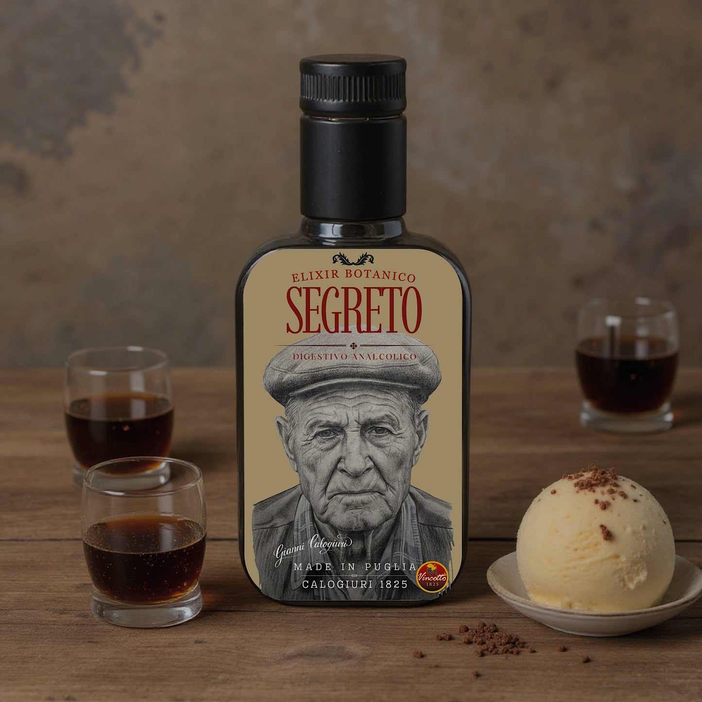Alkoholfri botanisk eliksir "SEGRETO"
