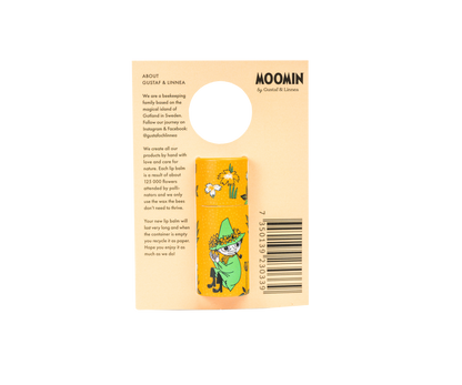Moomin fra Gustaf och Linnea - Læbepomade med bivoks, kokos og honning
