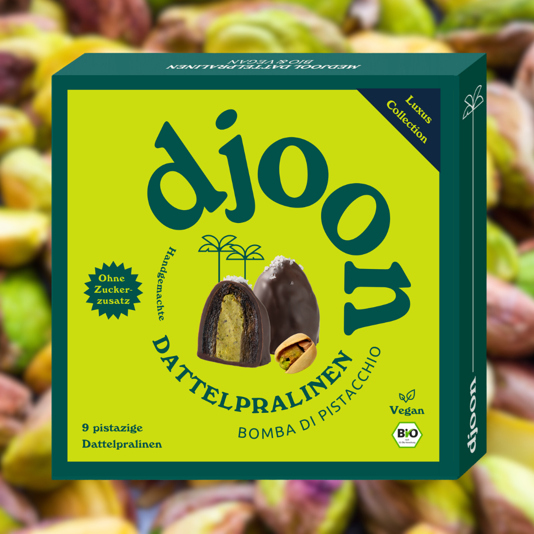 Dadelchokolade: Bomba di Pistacchio (øko)