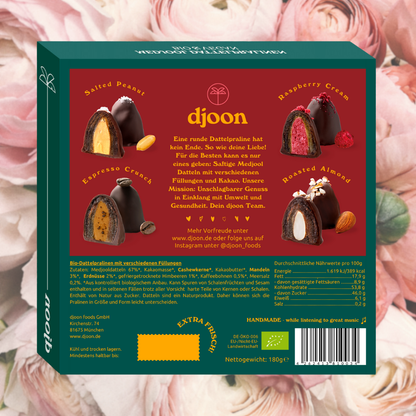 Daddelpraliner: Love Collection (Øko)