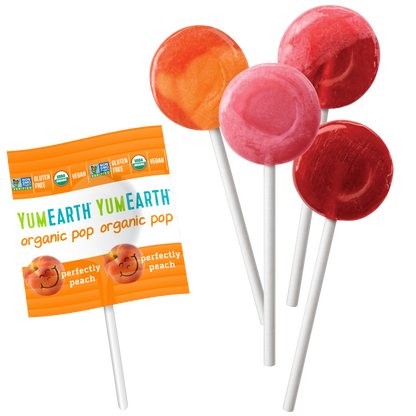 YumEarth økologiske slikkepinde x14 - Originale smagsvarianter