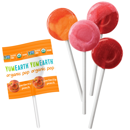 YumEarth økologiske slikkepinde x14 - Originale smagsvarianter