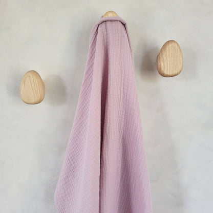 Viskestykke i muslin bomuld - Beige størrelse 50 x 70 cm