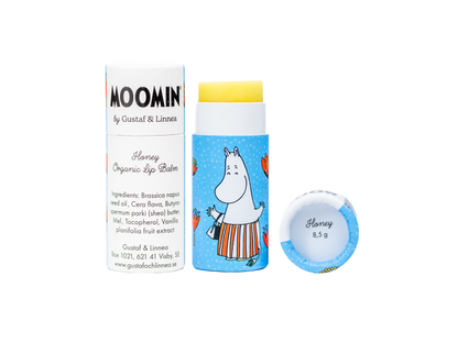 Moomin fra Gustaf och Linnea - Læbepomade med bivoks og honning