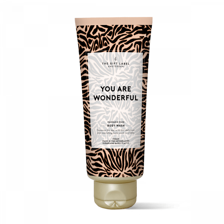 Kropssæbe på tube 200 ml - YOU ARE WONDERFUL ❤️