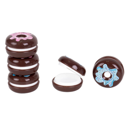 Donutformede æsker sæt med 4 🍩