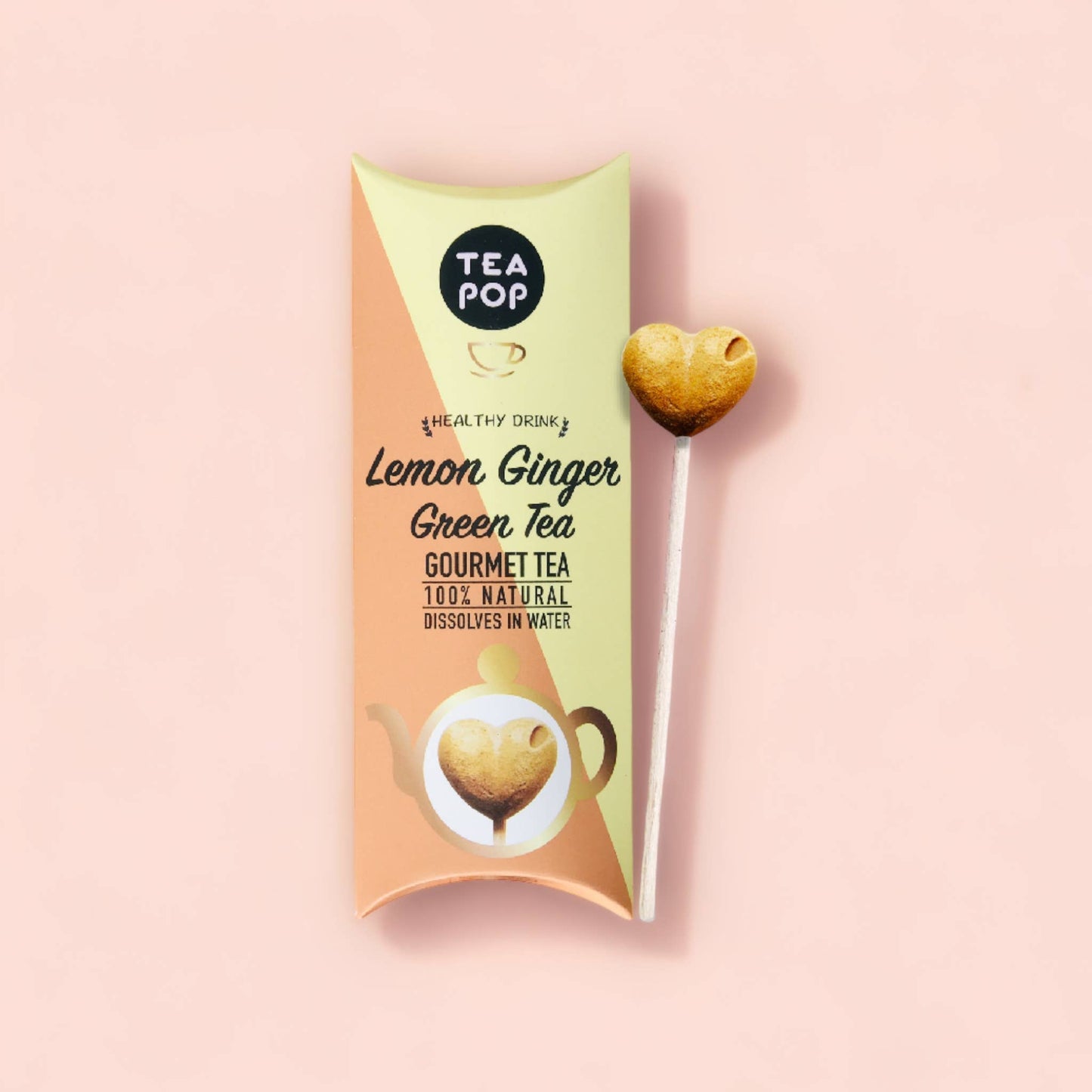 Te på pind - Citron Ingefær Grøn te