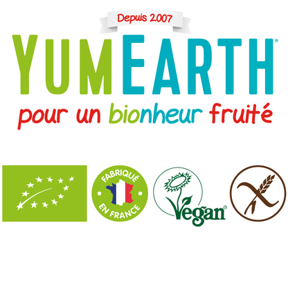 Økologiske YumEarth bløde sure bønner - 50 g