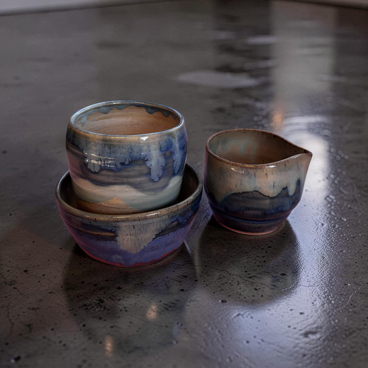 Keramik Sæt – Bølge