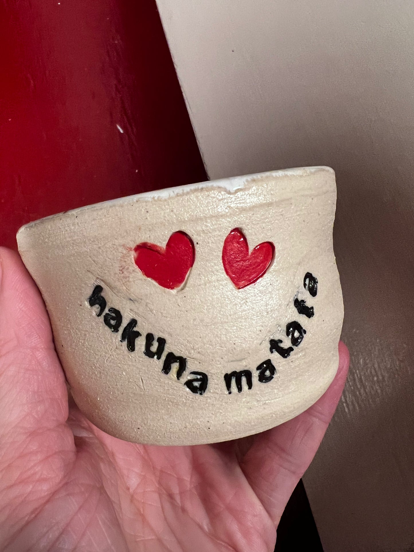 Unika keramik kop - Hakuna Matata