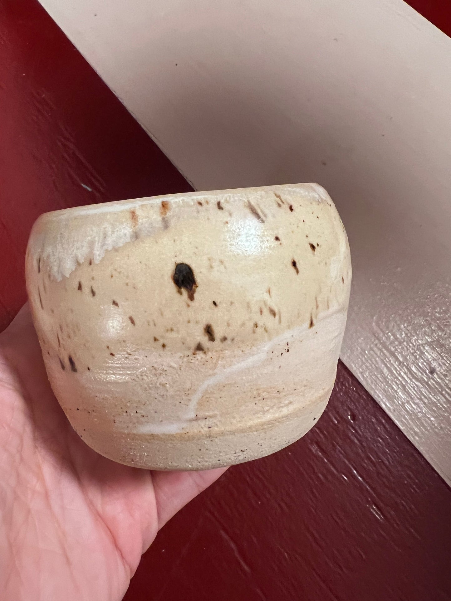 Unika keramik kop - Le beige