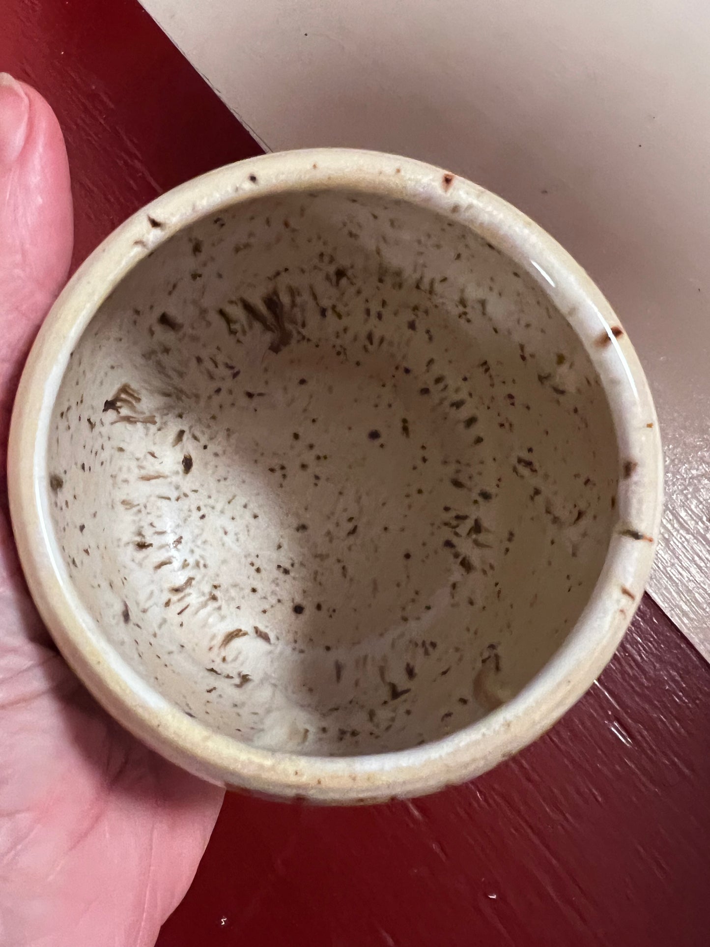 Unika keramik kop - Le beige