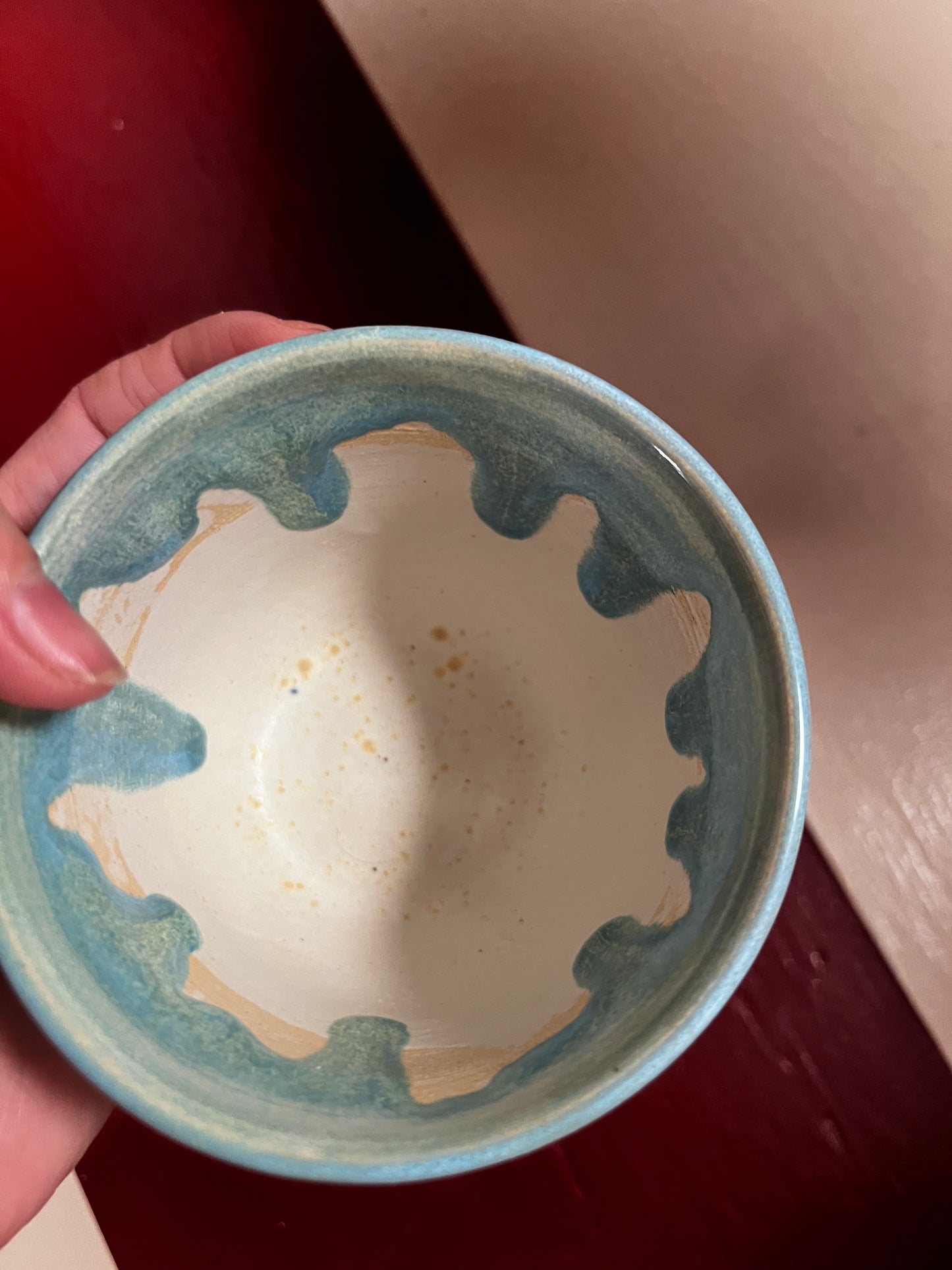 Unika keramik kop - Blue coast