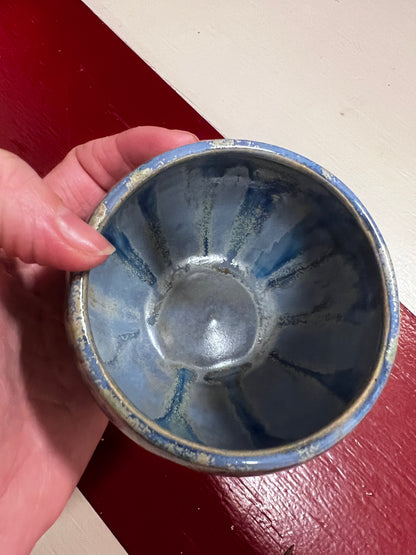 Unika keramik kop - Blue mist
