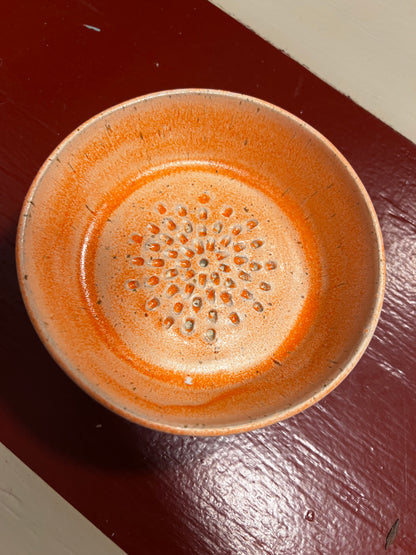 Unika keramik riveskål - Sunset