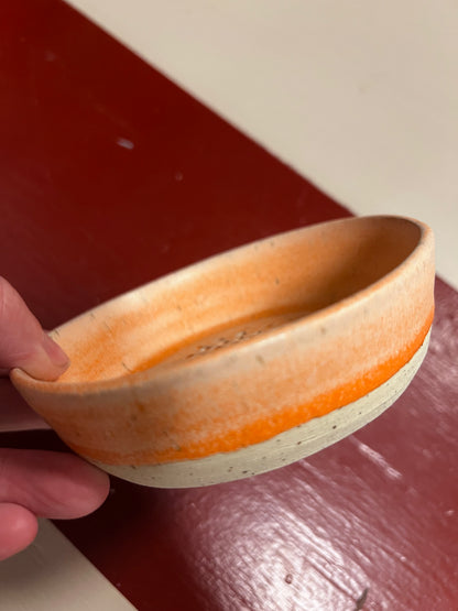 Unika keramik riveskål - Sunset