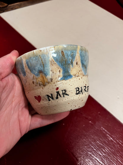 Unika keramik kop - Når bare vi er sammen