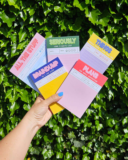 Braindump to-do-liste!