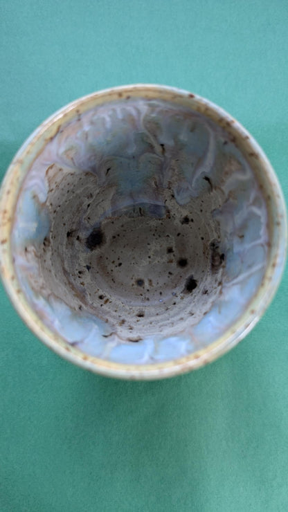 Unika keramik kop - Blå drømme