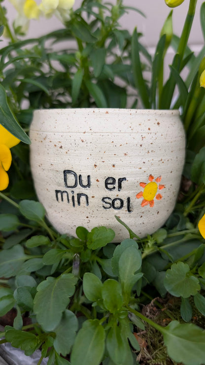 Citat kop - Du er min sol