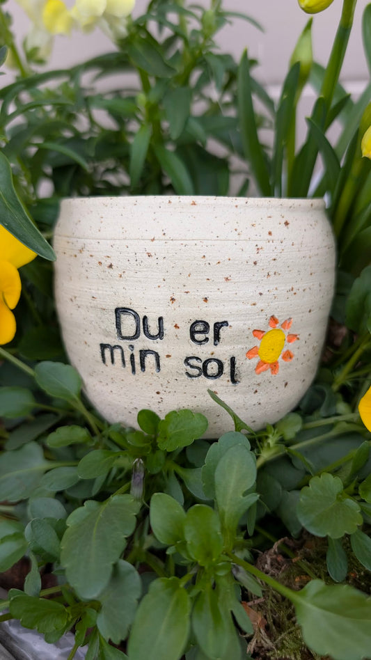 Citat kop - Du er min sol