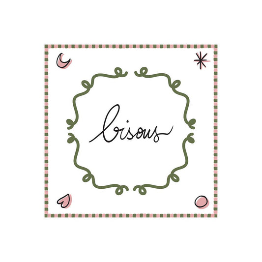 Khaki Kiss papirservietter