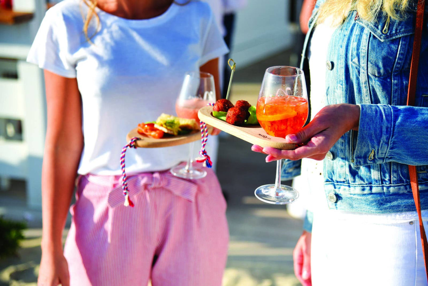 Fransk Egetræ Cocktailplade