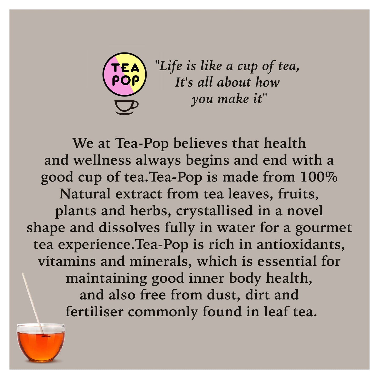 Te på pind - Box med 6 pinde