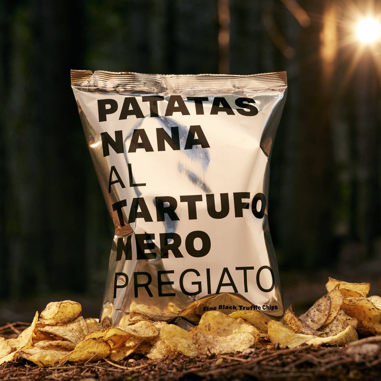 Nana chips med sort trøffel 100g