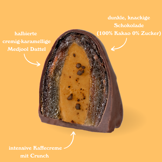 Dadlerpraliner: Espresso Crunch (Øko)