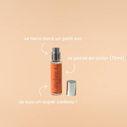 Taske og rejseparfume 15 ml Tropisk drøm