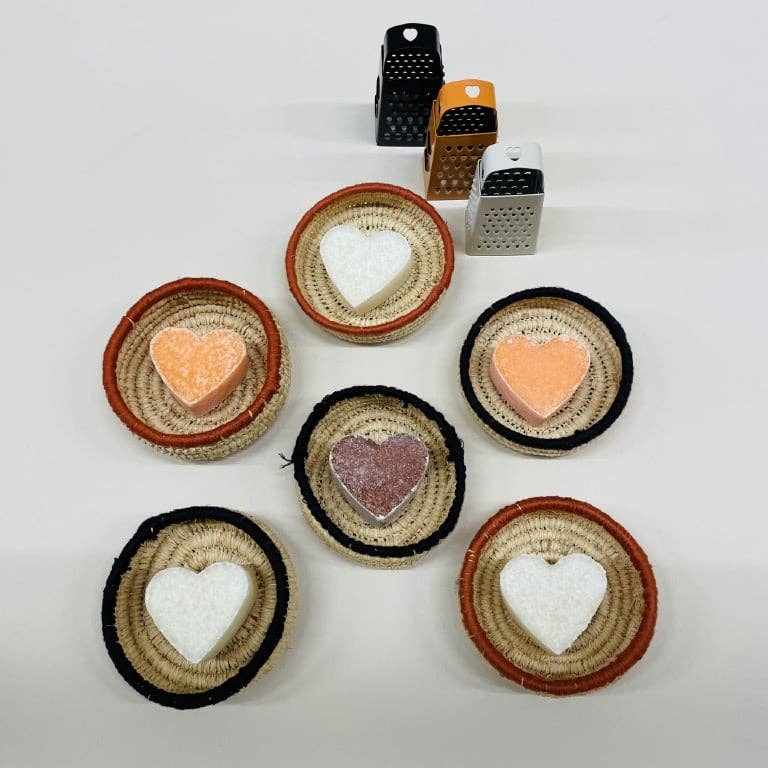 Raffia Mini skål i Terracotta